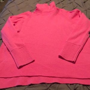 Size XL JCrew pink sweater